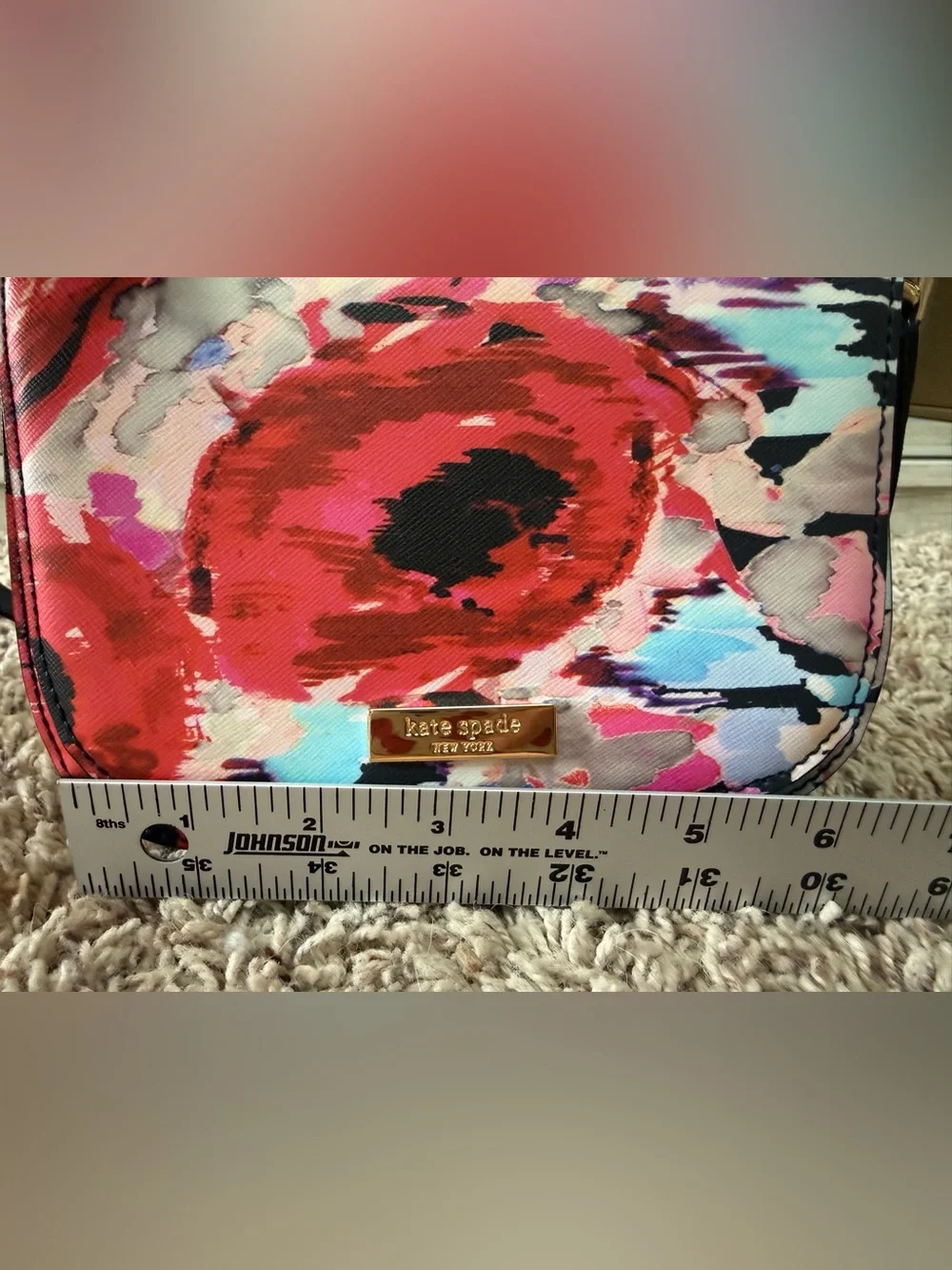🌸 STUNNING KATE SPADE BLURRY/HAZY FLORAL 2piece MATCHED SET 🌸EUC